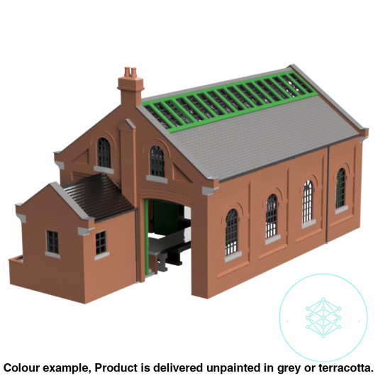 Gm806A – Lner Goods Shed Tt120/3Mm Scale Tt Building