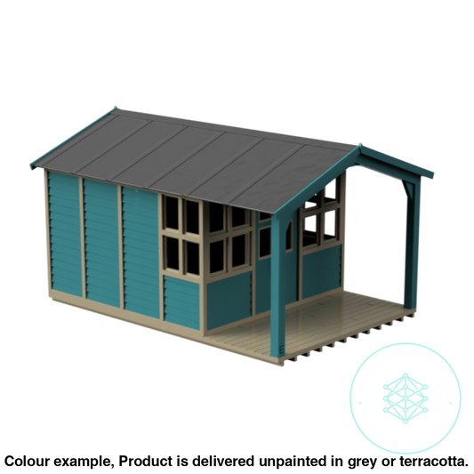 Hm000A – Cabin/Garden Shed N Scale Building