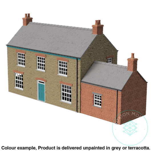 Hm306A – Farm House N Scale Building
