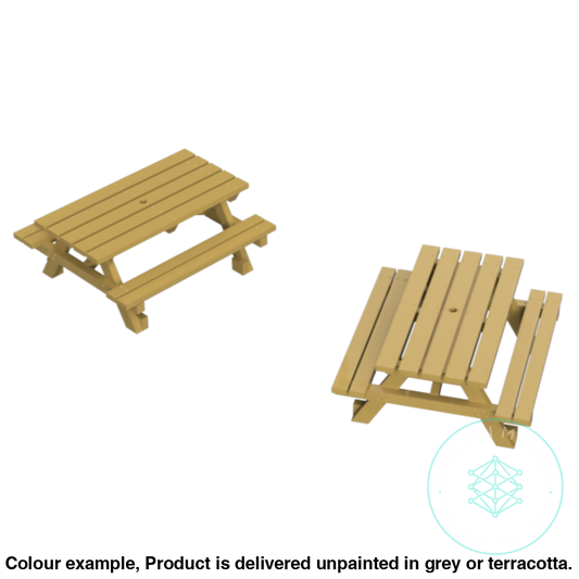 Ho104A – Picnic Benches N Scale Accessory