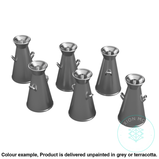 Ho301A – 17 Gallon Milk Churns N Scale Accessory