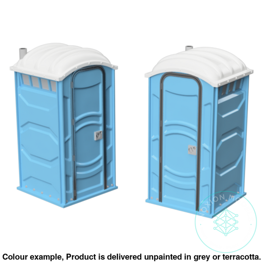 Ho402B – Portable Toilets N Scale Accessory
